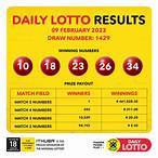 what is the lottery number for today